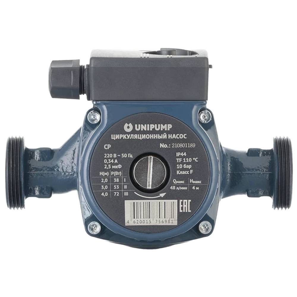 картинка Насос UNIPUMP циркуляционный CP 25-40 180 от ООО «Строительный крепеж»