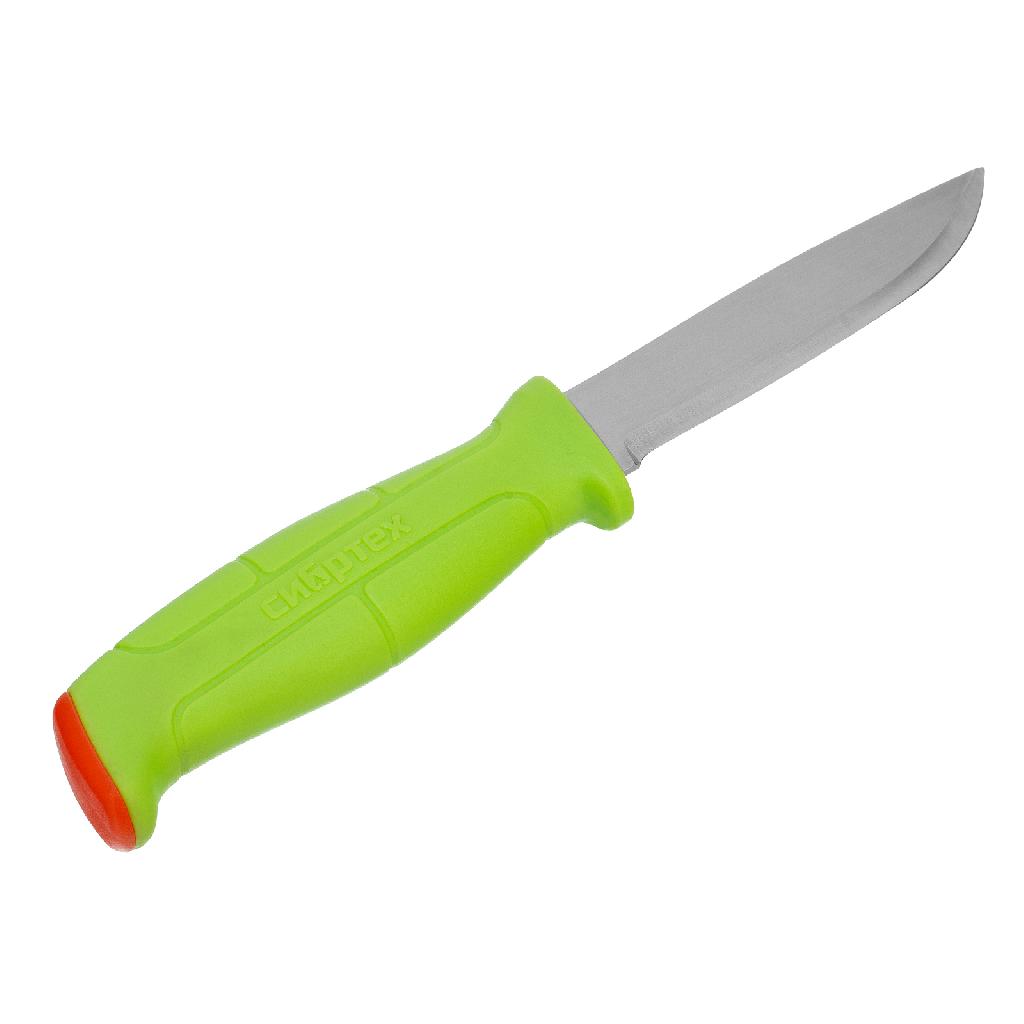 картинка Нож-поплавок хозяйственный с чехлом, пластиковая рукоятка, 230 мм Сибртех от ООО "Строительный Крепеж"