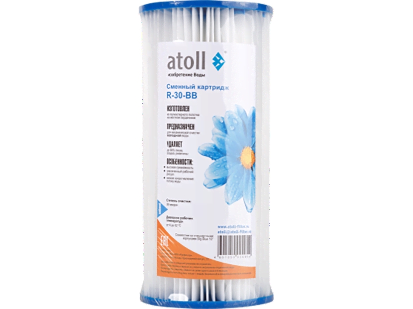 картинка Картридж atoll R-30-BB (лепестковый, полиэстр) от ООО «Строительный крепеж»
