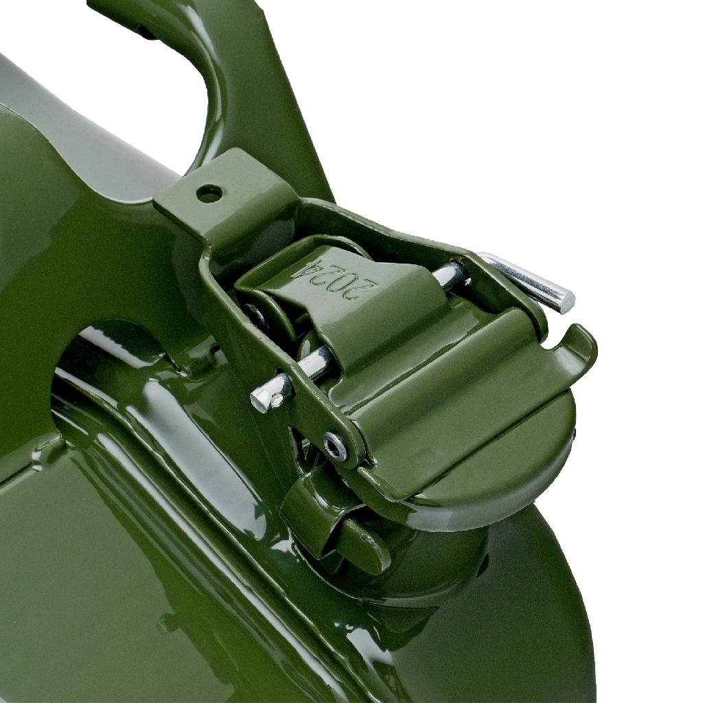картинка Канистра для ГСМ, металлическая, 10 литров Stels от ООО "Строительный Крепеж"