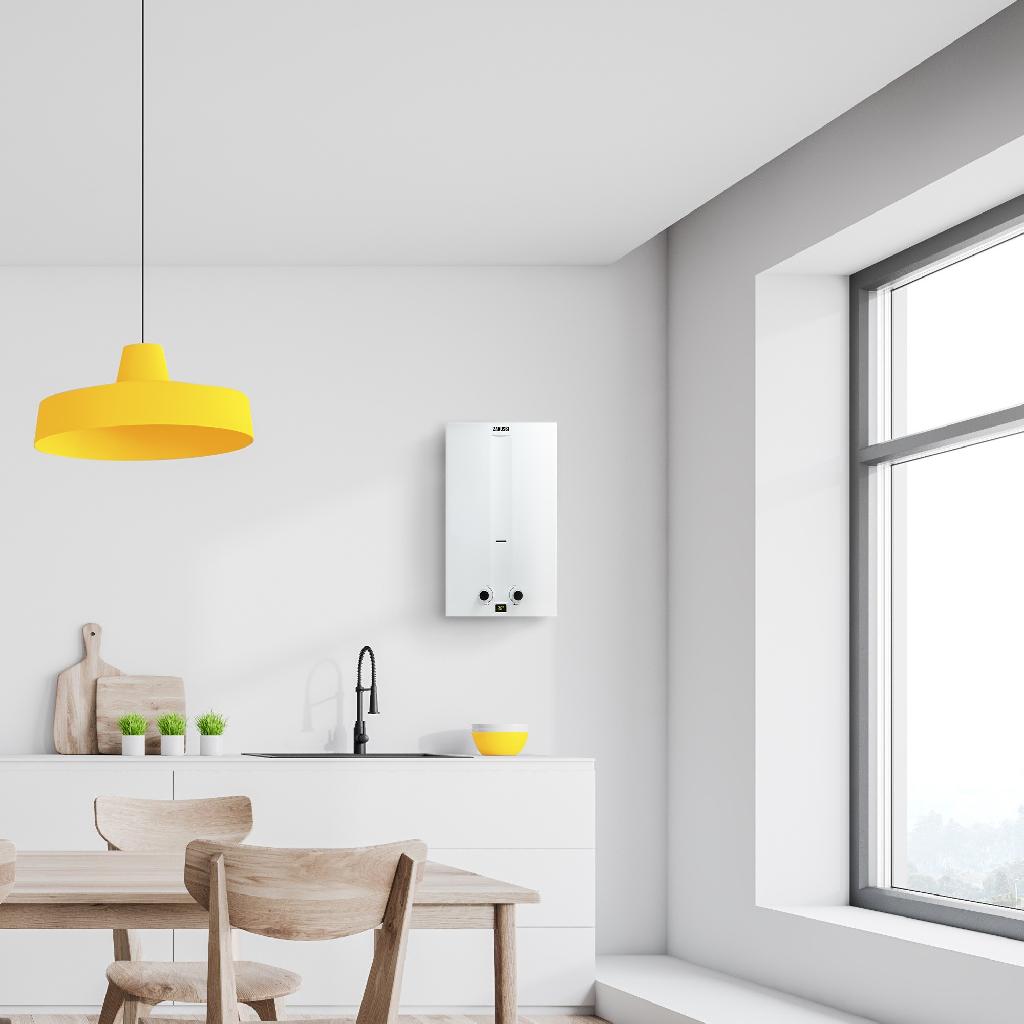 картинка Колонка газовая Zanussi GWH 10 Fonte от ООО «Строительный крепеж»