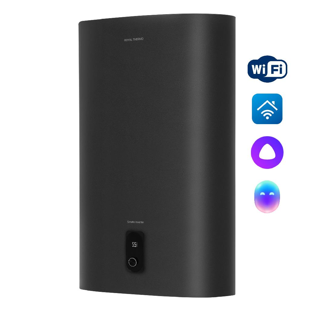 картинка Водонагреватель Royal Thermo RWH 80 Smalto Inverter Grafit от ООО «Строительный крепеж»