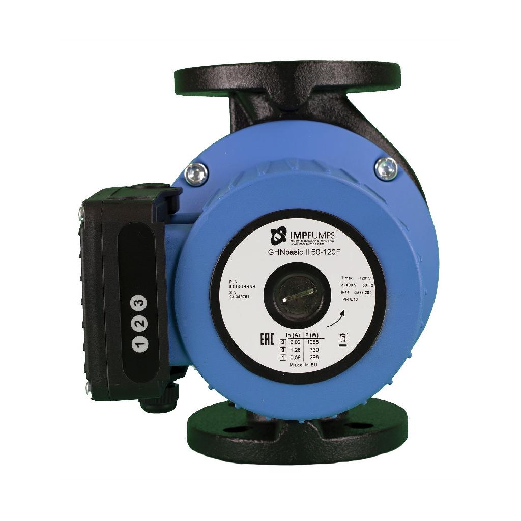 картинка Насос циркуляционный IMP PUMPS GHNbasic II 50-120 F от ООО «Строительный крепеж»