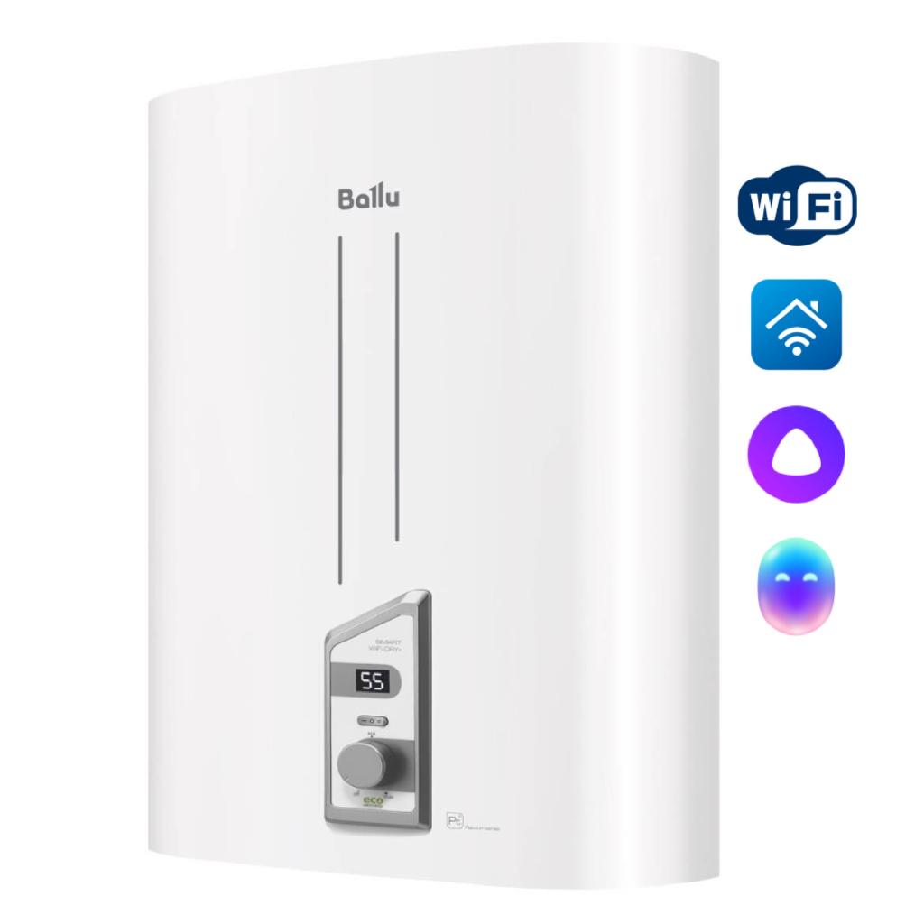 картинка Водонагреватель Ballu BWH/S 30 Smart WiFi DRY+ от ООО «Строительный крепеж»