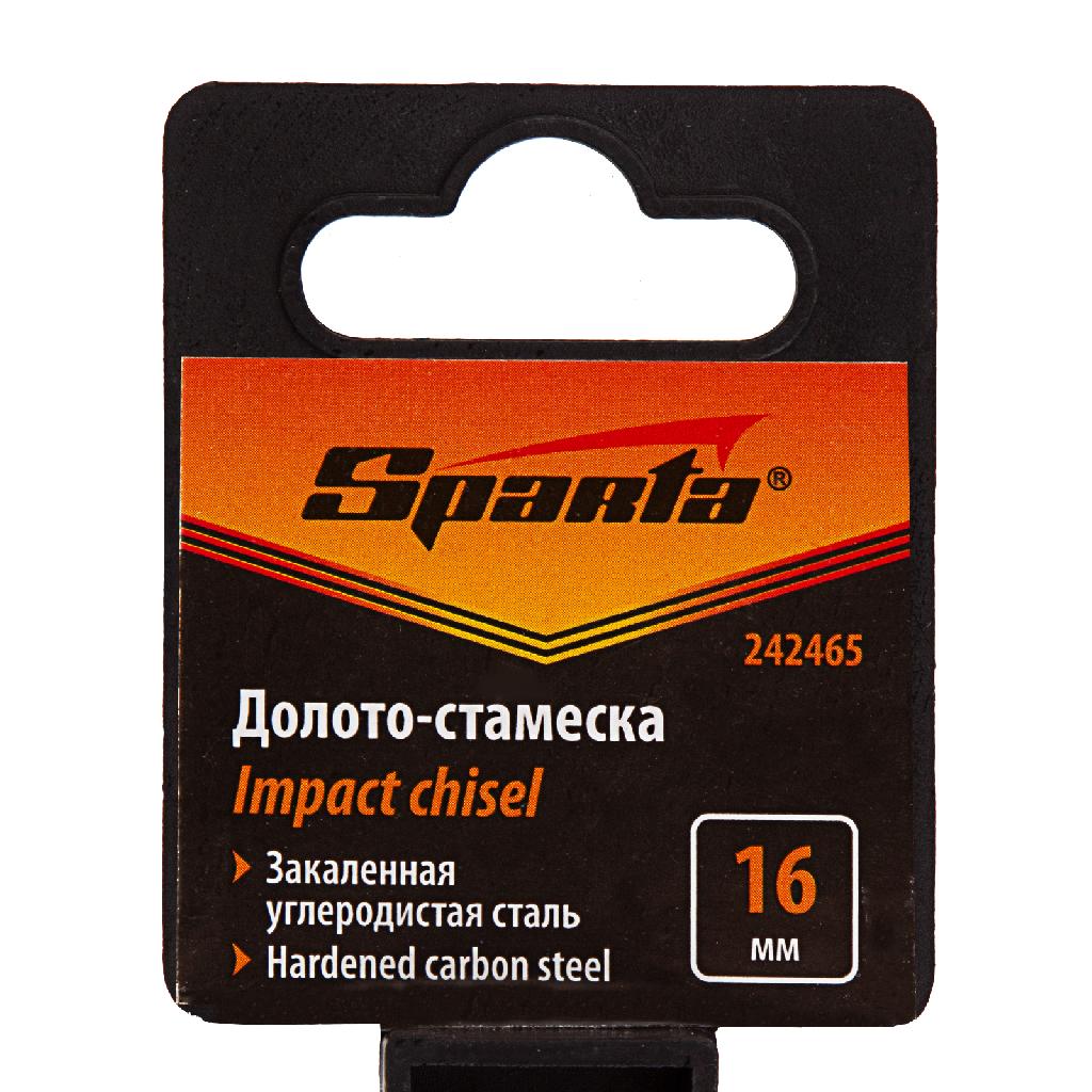 картинка Долото-стамеска 16 мм, деревянная рукоятка Sparta от ООО "Строительный Крепеж"
