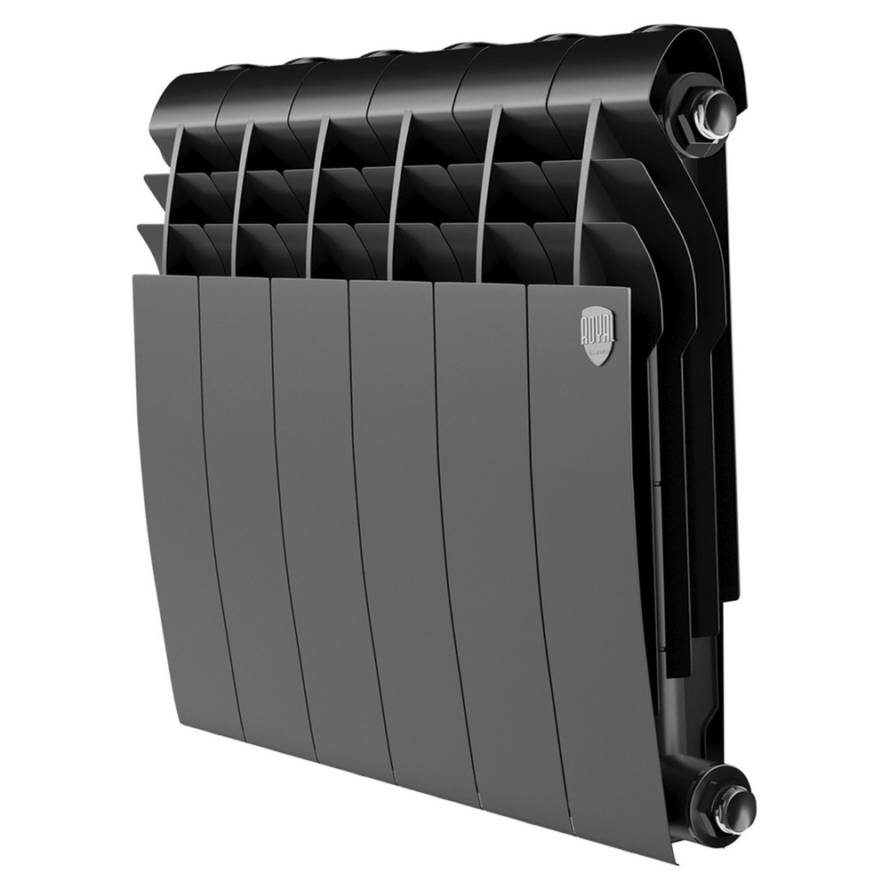 картинка Радиатор Royal Thermo BiLiner 350 /Noir Sable - 6 секц. от ООО «Строительный крепеж»