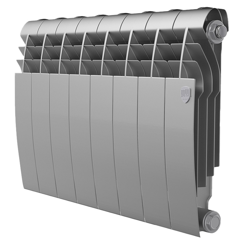 картинка Радиатор Royal Thermo BiLiner 350 /Silver Satin - 8 секц. от ООО «Строительный крепеж»