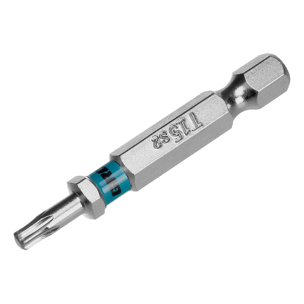 картинка Бита Torx 15х50мм, сталь S2, шестигр., 2 шт. Gross от ООО "Строительный Крепеж"