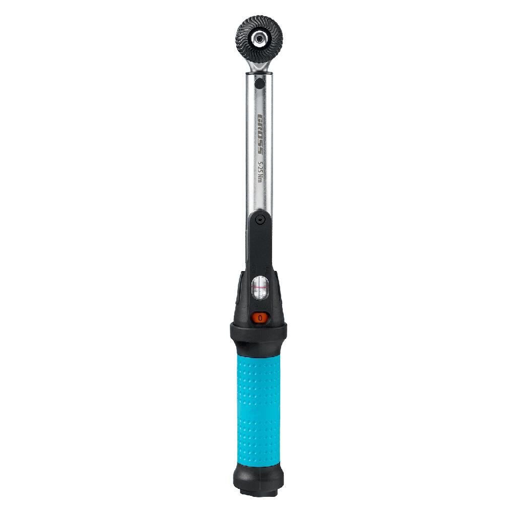 картинка Ключ динамометрический, 5-25 Нм, 1/4", CrV  Gross от ООО "Строительный Крепеж"
