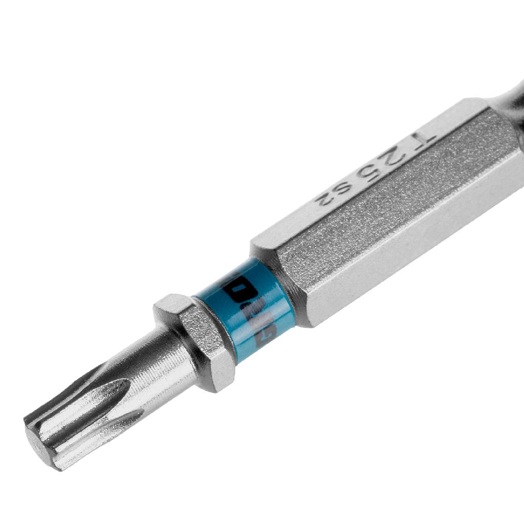 картинка Бита Torx 25х50мм, сталь S2, шестигр., 2 шт. Gross от ООО "Строительный Крепеж"