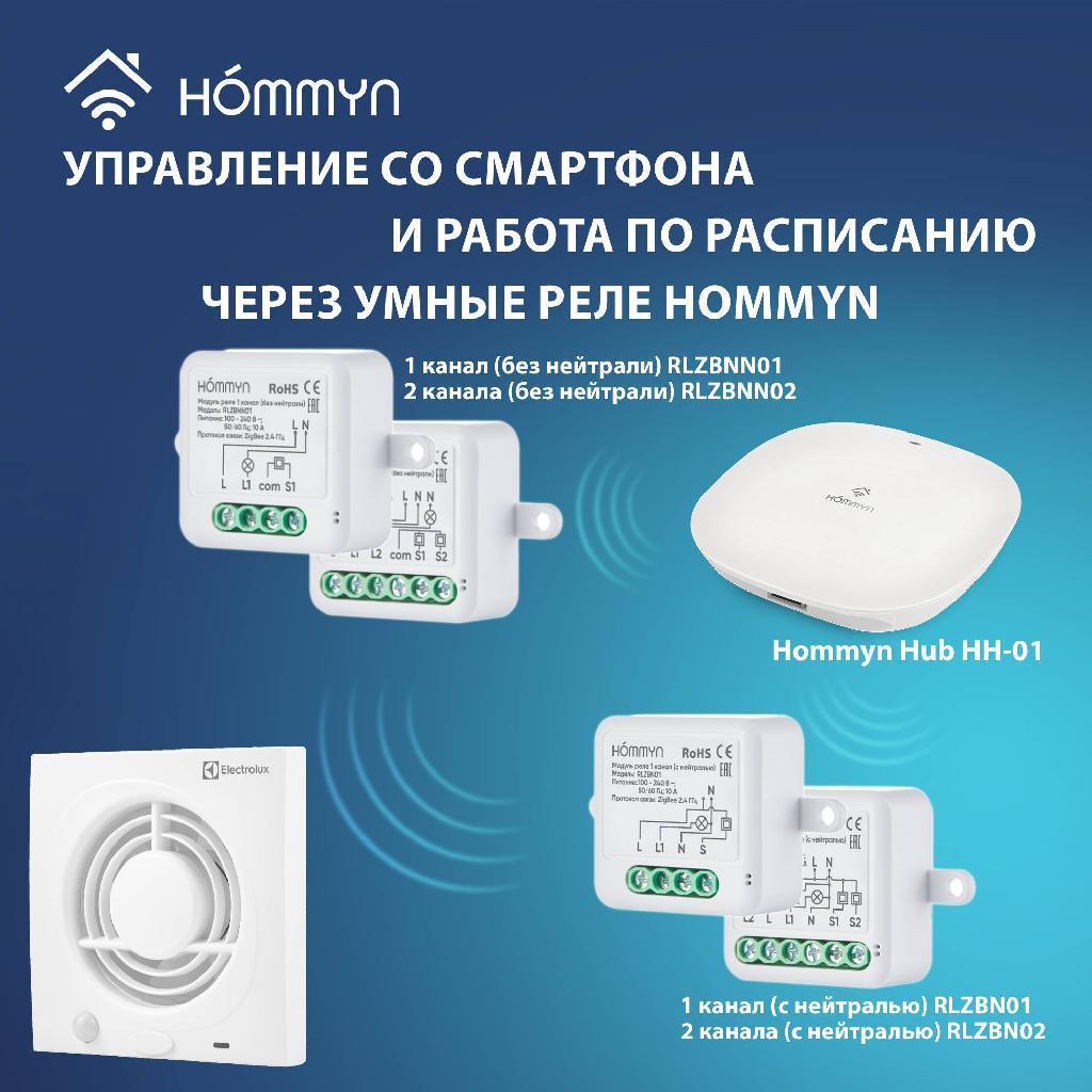 картинка Вентилятор вытяжной серии Move EAFV-150 с датчиком движения от ООО «Строительный крепеж»