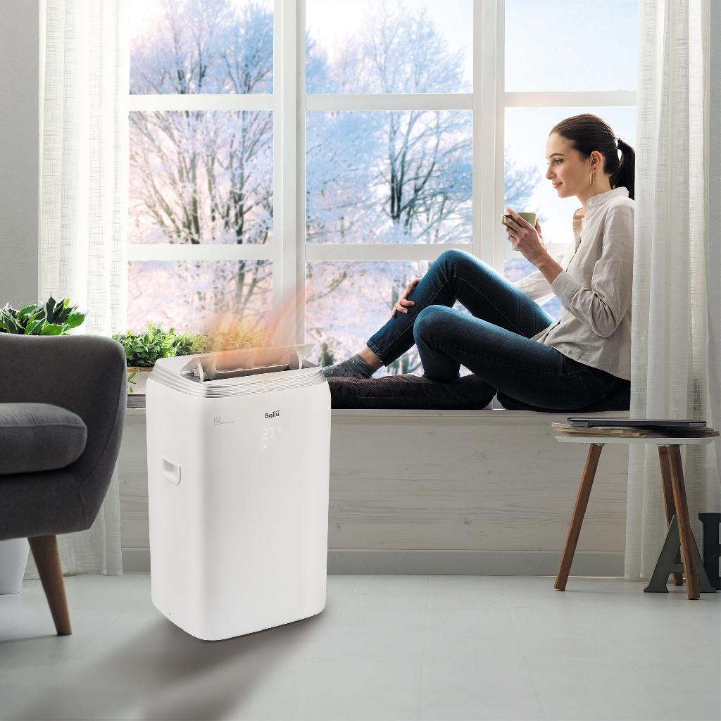 картинка Кондиционер мобильный Ballu Platinum Comfort BPHS-08H от ООО «Строительный крепеж»