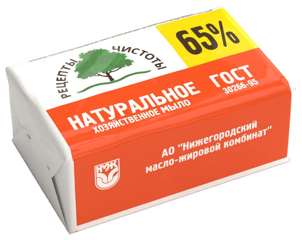 картинка Мыло хозяйственное, 65%, 200 гр, НМЖК от ООО "Строительный Крепеж"