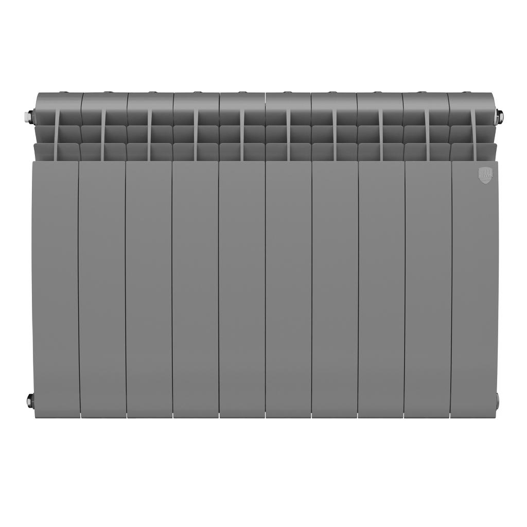 картинка Радиатор Royal Thermo BiLiner 500 Silver Satin - 10 секц. от ООО «Строительный крепеж»