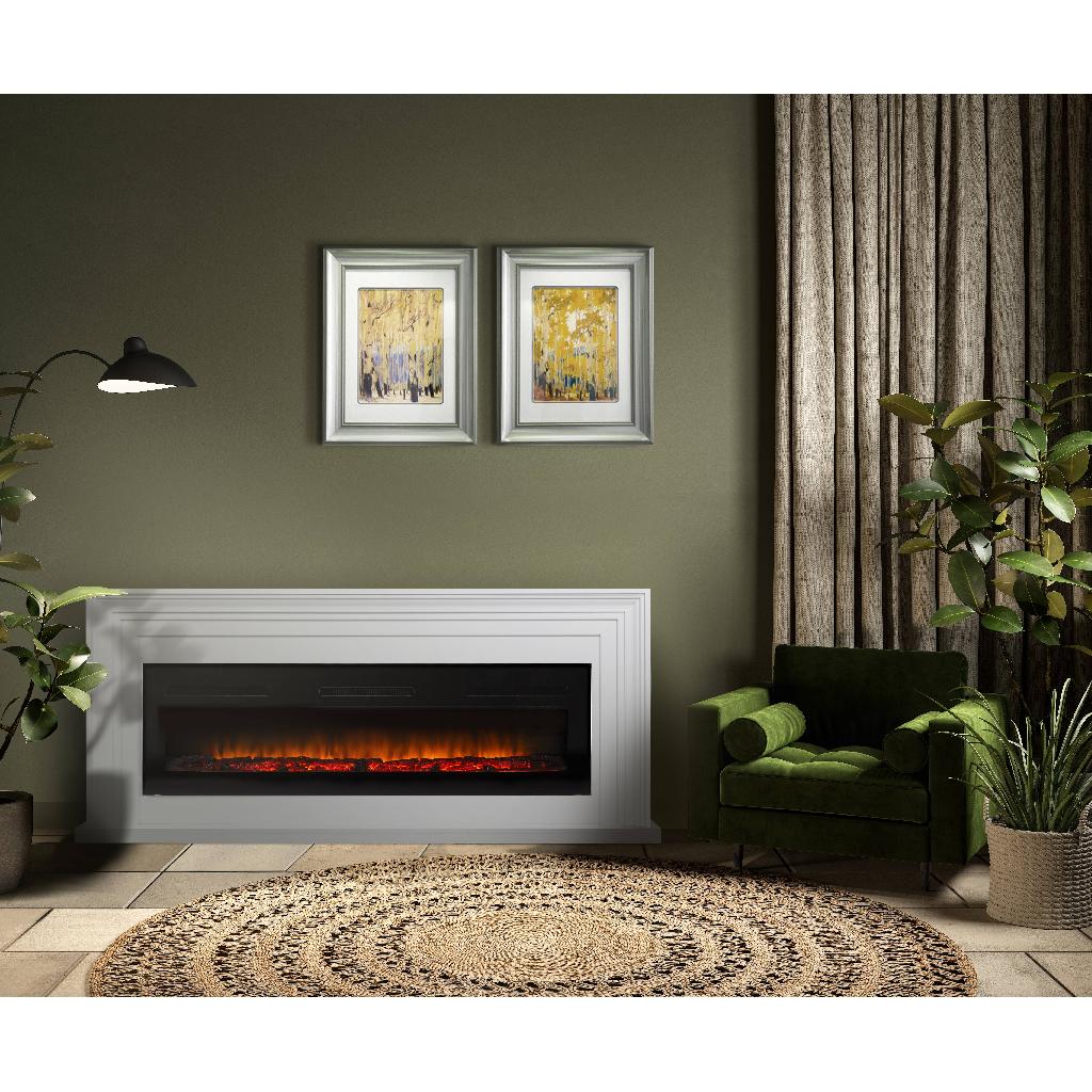 картинка Портал Firelight Stretto Long белый от ООО «Строительный крепеж»