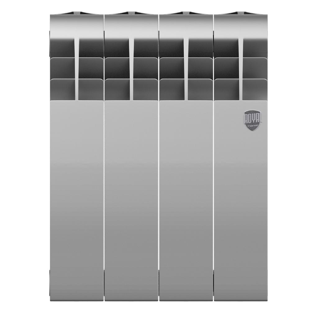 картинка Радиатор Royal Thermo BiLiner 350 /Silver Satin - 4 секц. от ООО «Строительный крепеж»