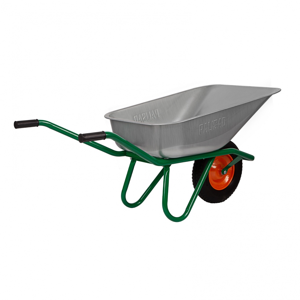 картинка Тачка садово-строительная, усиленная, грузоподъемность 200 кг, объем 90 л от ООО «Строительный крепеж»