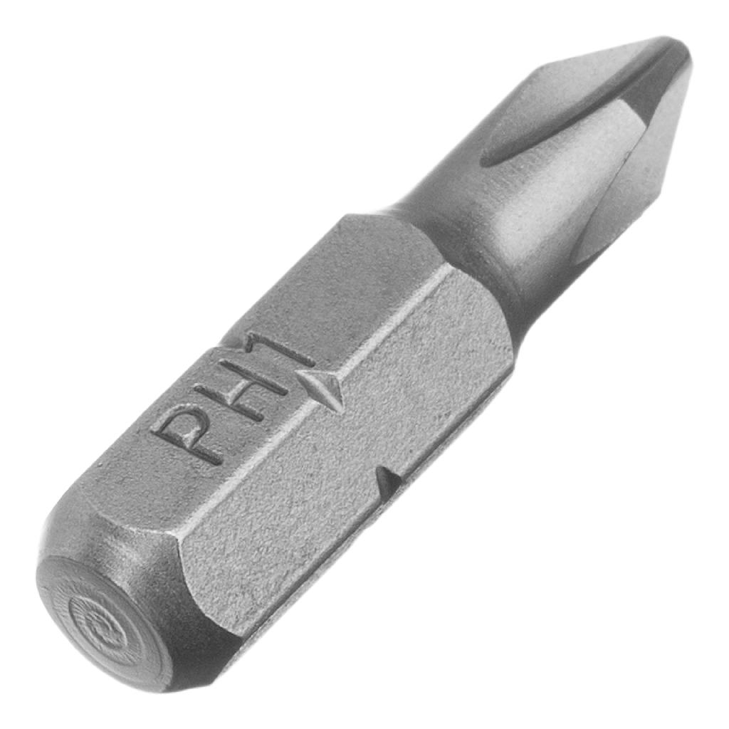 картинка Бита PH1 x 25, сталь CrMo, 5 шт. Сибртех от ООО "Строительный Крепеж"