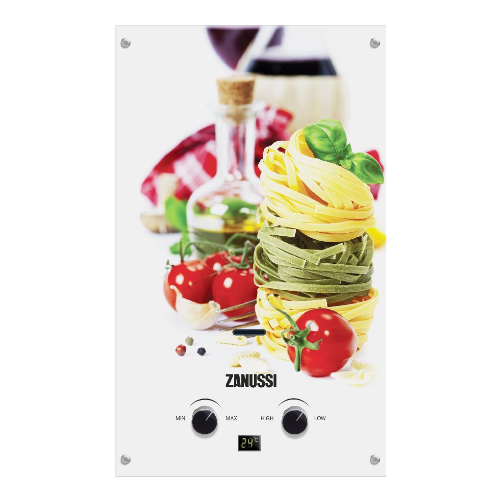 картинка Колонка газовая Zanussi GWH 10 Fonte Glass La Spezia от ООО «Строительный крепеж»