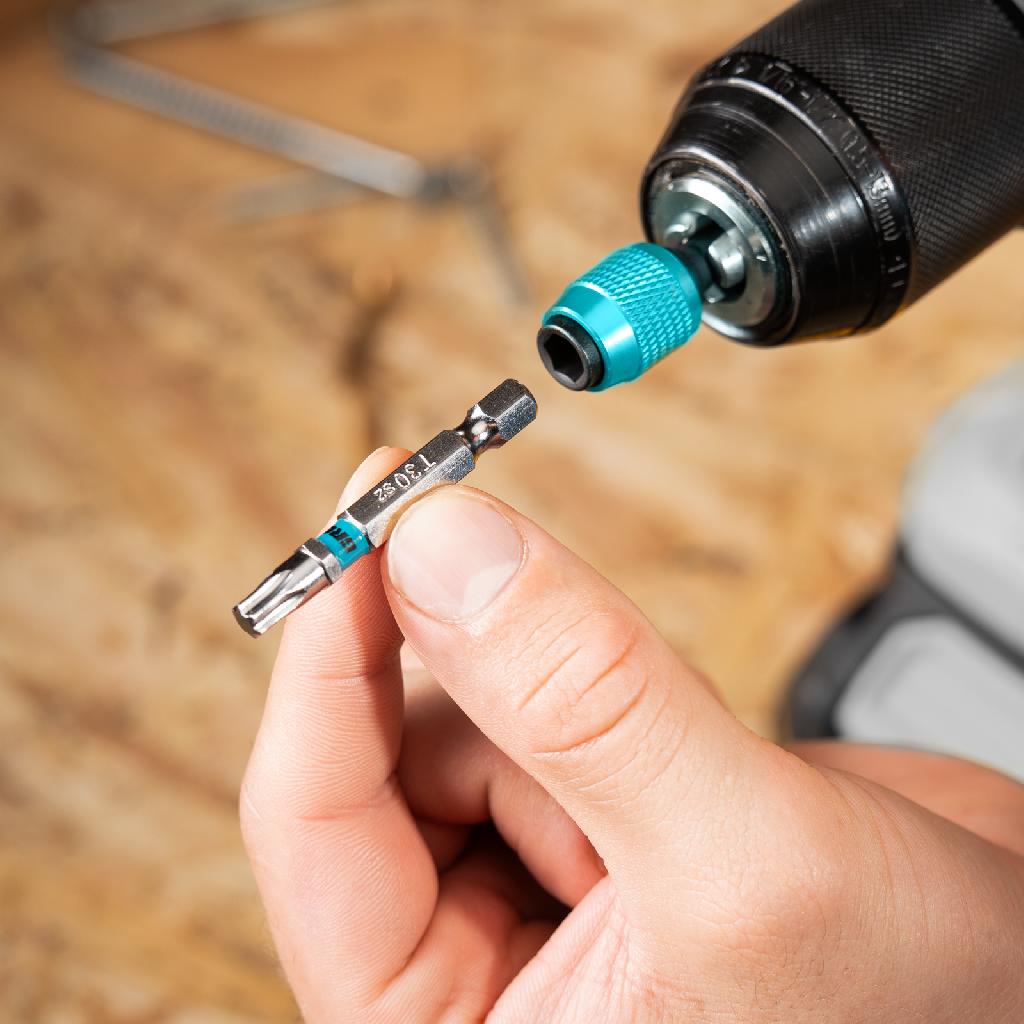 картинка Бита Torx 30х50мм, сталь S2, шестигр., 2 шт. Gross от ООО "Строительный Крепеж"