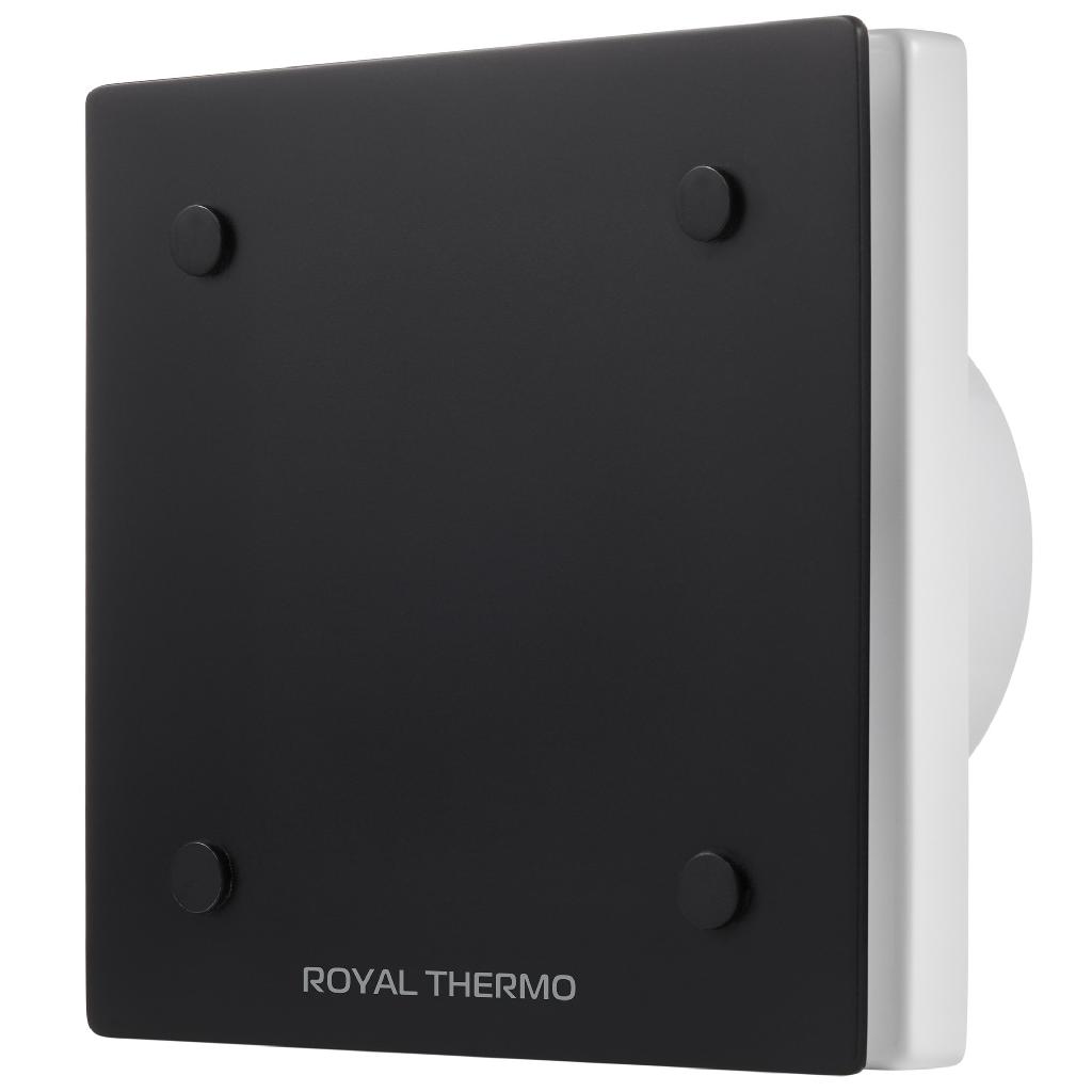 картинка Вентилятор вытяжной Royal Thermo Calipso RAFC 120 Black от ООО «Строительный крепеж»