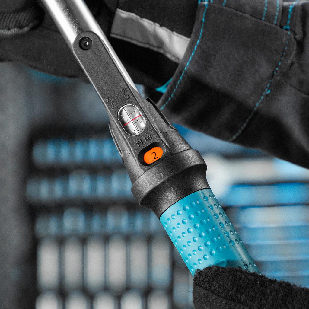 картинка Ключ динамометрический, 5-25 Нм, 1/4", CrV  Gross от ООО "Строительный Крепеж"