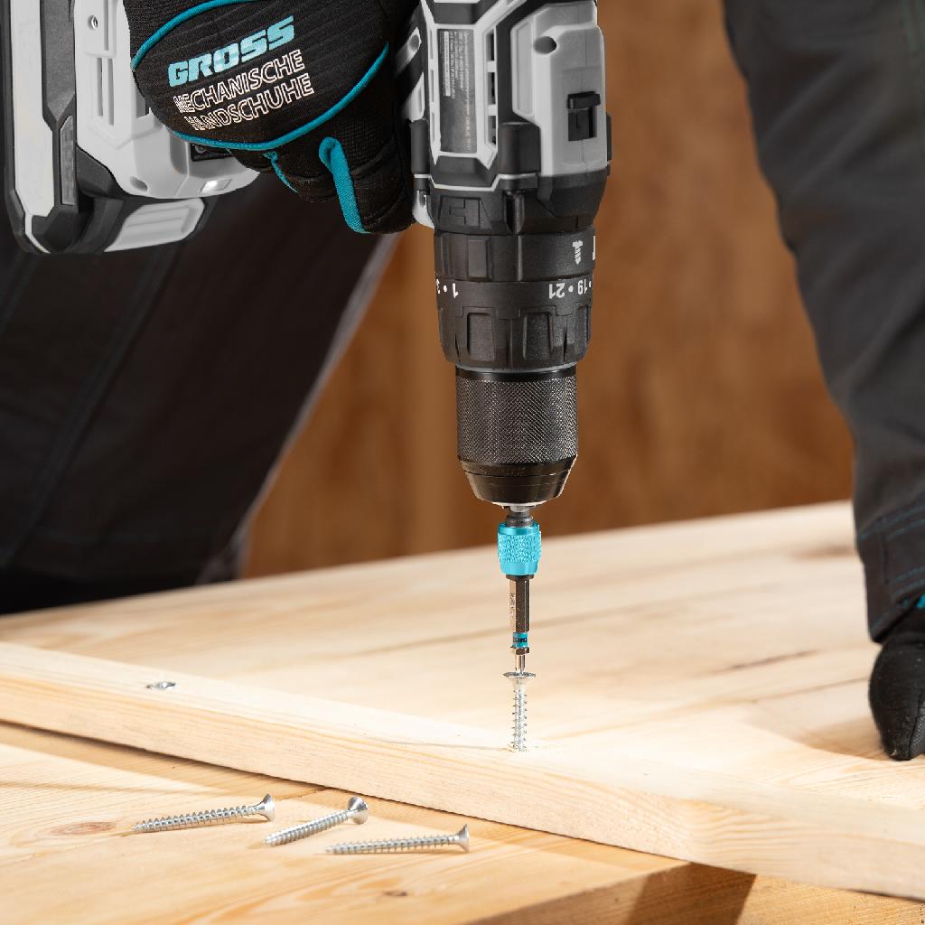 картинка Бита Torx 10х50мм, сталь S2, шестигр., 2 шт. Gross от ООО "Строительный Крепеж"