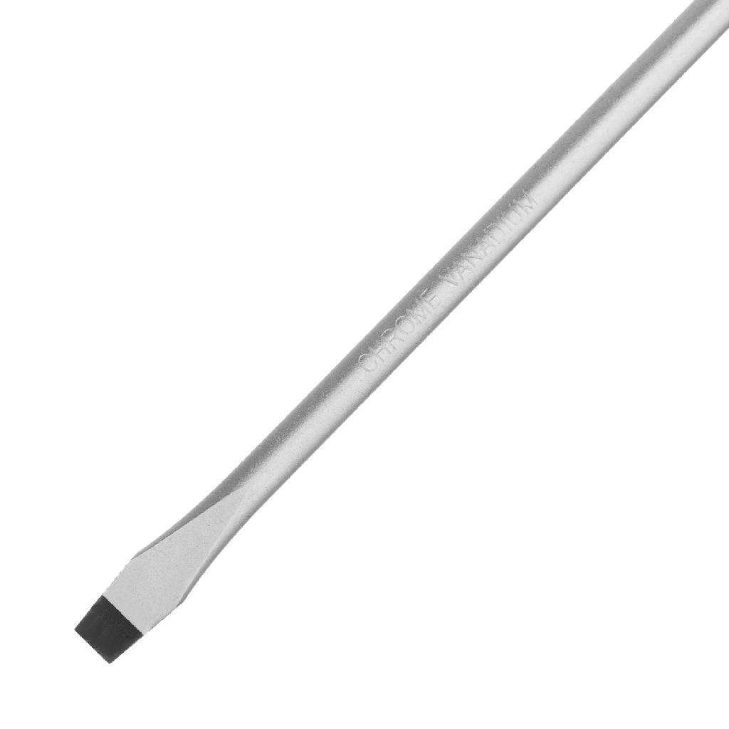 картинка Отвертка SL5x100 мм, CrV, трехкомпонентная рукоятка Denzel от ООО "Строительный Крепеж"