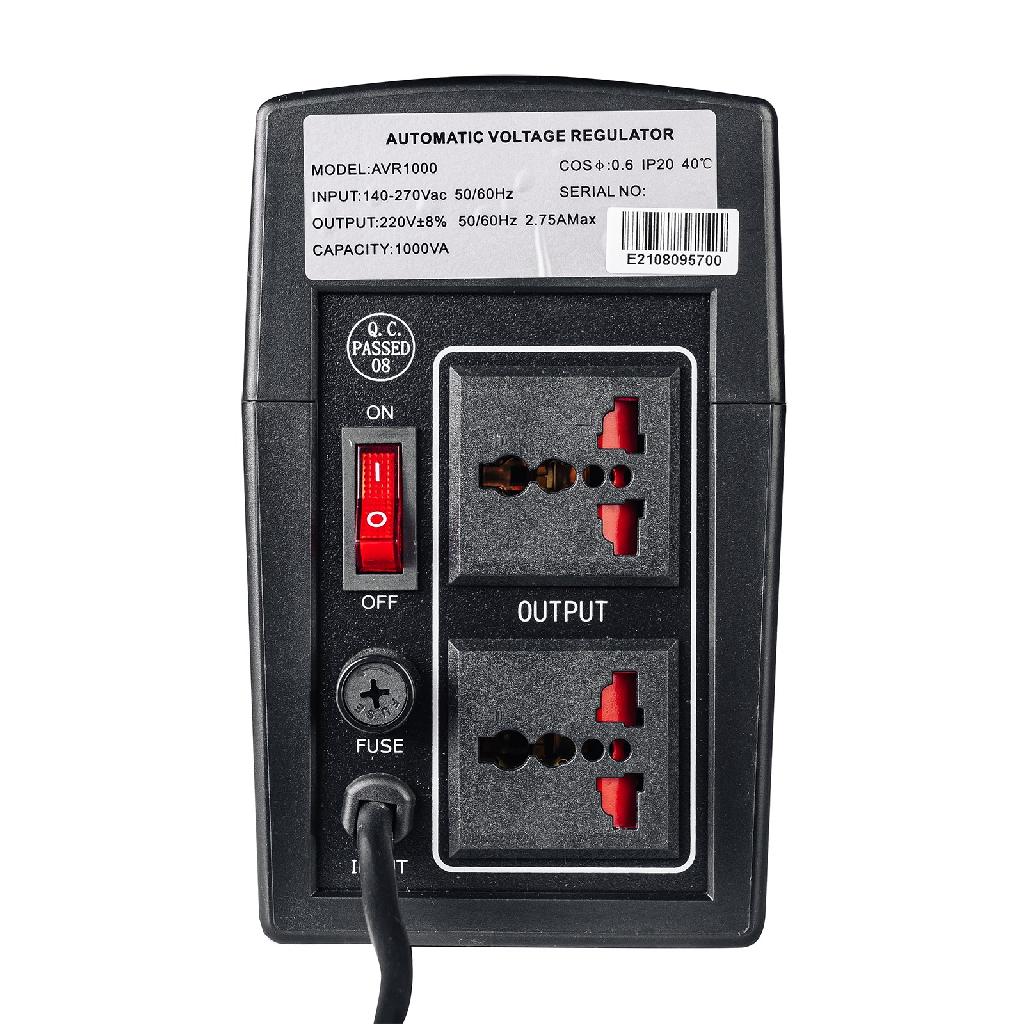 картинка Стабилизатор напряжения HUBERT AVR 500 напольный от ООО «Строительный крепеж»