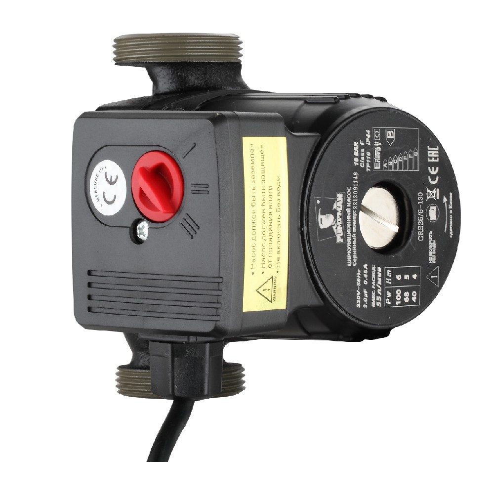 картинка Насос циркуляционный PUMPMAN GRS 25/4-130 от ООО «Строительный крепеж»