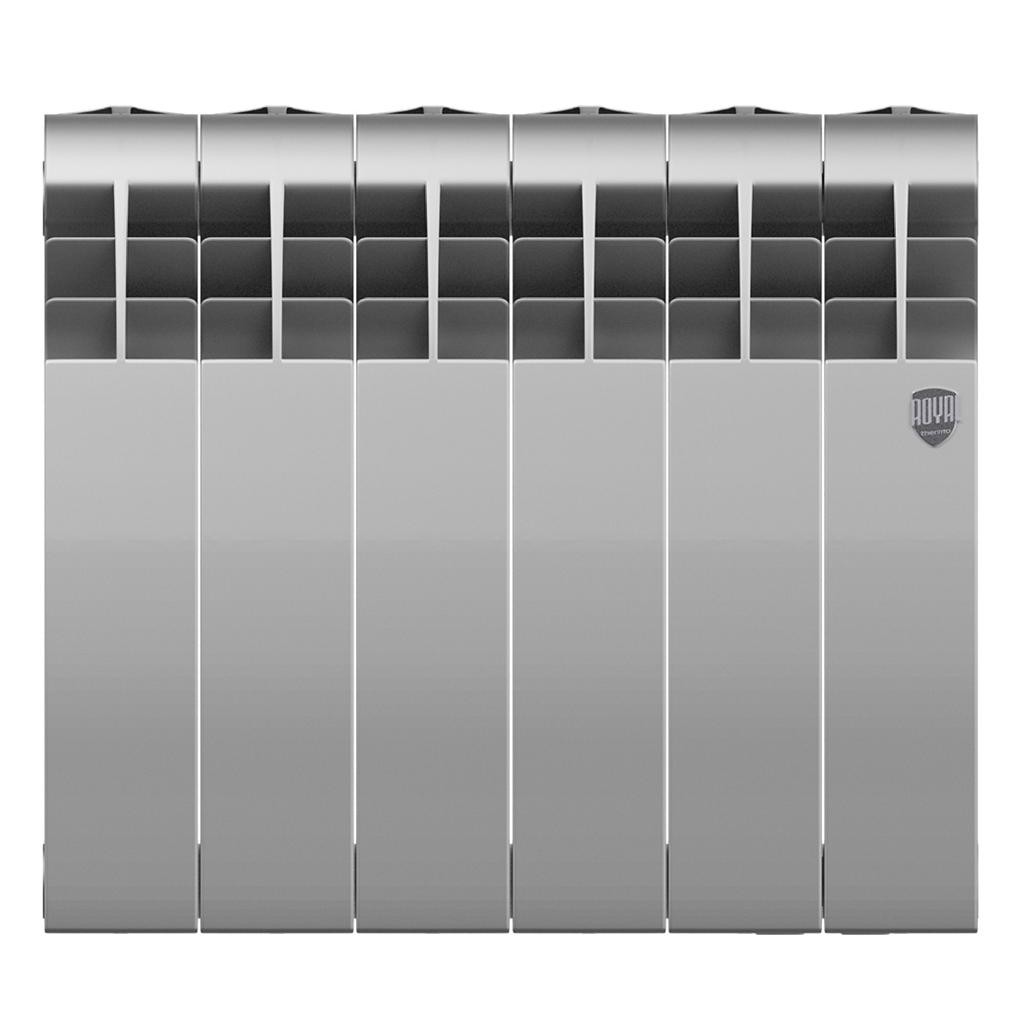 картинка Радиатор Royal Thermo BiLiner 350 /Silver Satin - 6 секц. от ООО «Строительный крепеж»