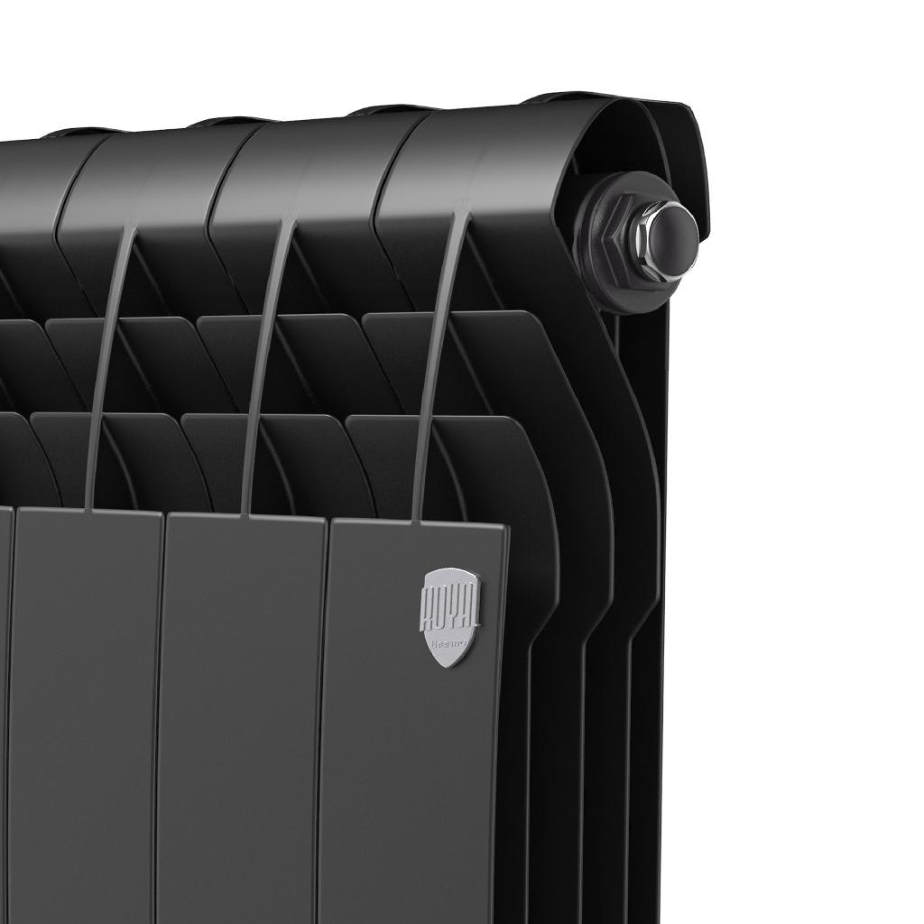 картинка Радиатор Royal Thermo BiLiner 350 /Noir Sable - 4 секц. от ООО «Строительный крепеж»