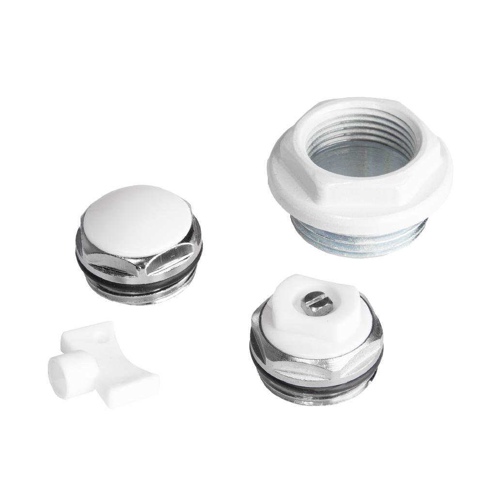 картинка Комплект монтажный Royal Thermo 1”х 3/4" белый от ООО «Строительный крепеж»