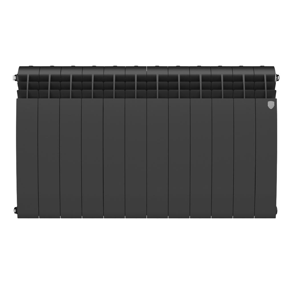 картинка Радиатор Royal Thermo BiLiner 500 Noir Sable - 12 секц. от ООО «Строительный крепеж»