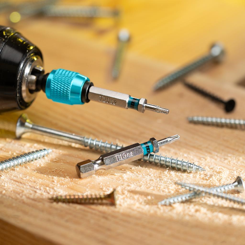 картинка Бита Torx 10х50мм, сталь S2, шестигр., 2 шт. Gross от ООО "Строительный Крепеж"