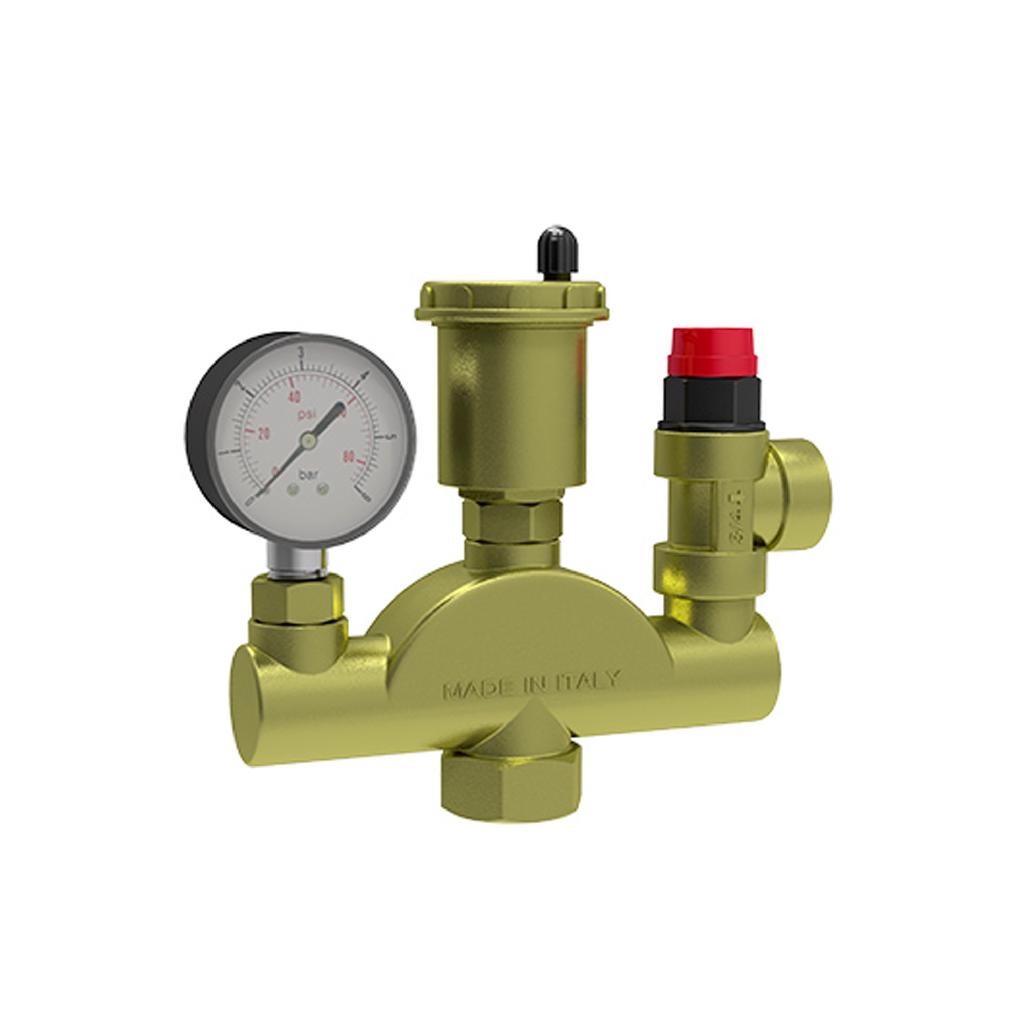 картинка Группа безопасности котла Royal Thermo 1" вн. от ООО «Строительный крепеж»