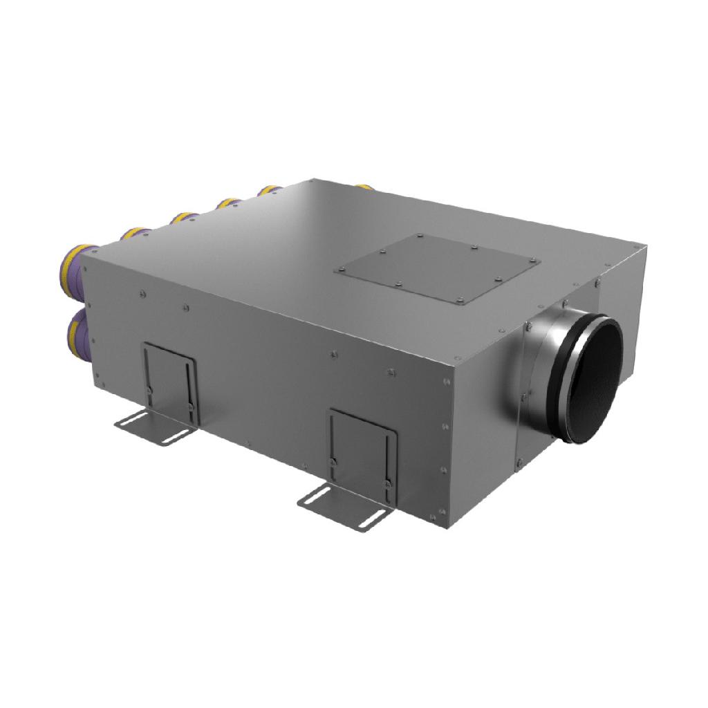 картинка Коллектор PROVENT металлический на 12 выходов KV 160/75x12 от ООО «Строительный крепеж»