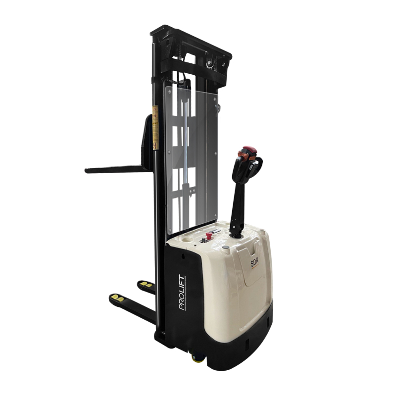 картинка Самоходный электроштабелер PROLIFT M2 SDR 1656 со свободным подъемом от ООО «Строительный крепеж»