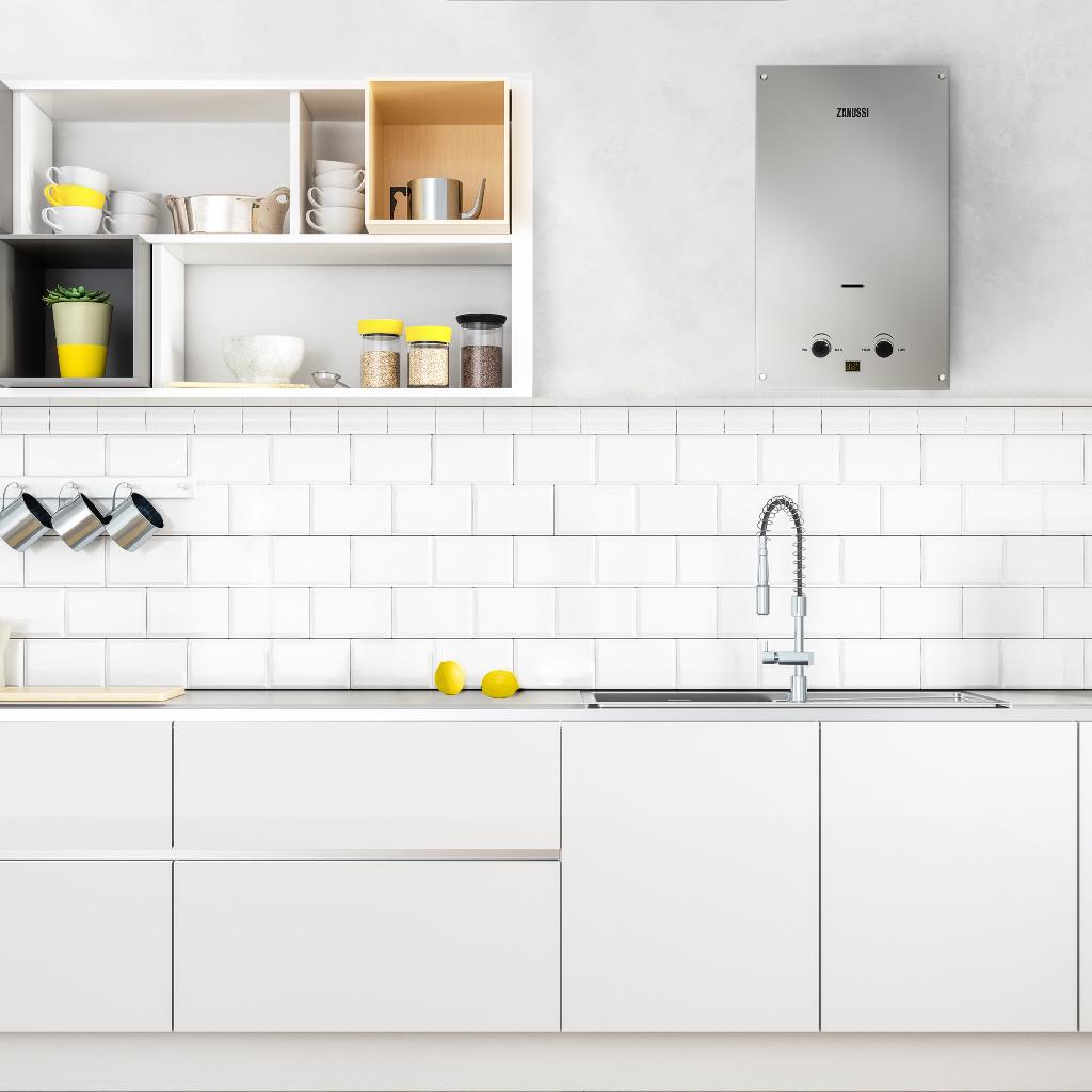 картинка Колонка газовая Zanussi GWH 10 Fonte Glass Mirror от ООО «Строительный крепеж»