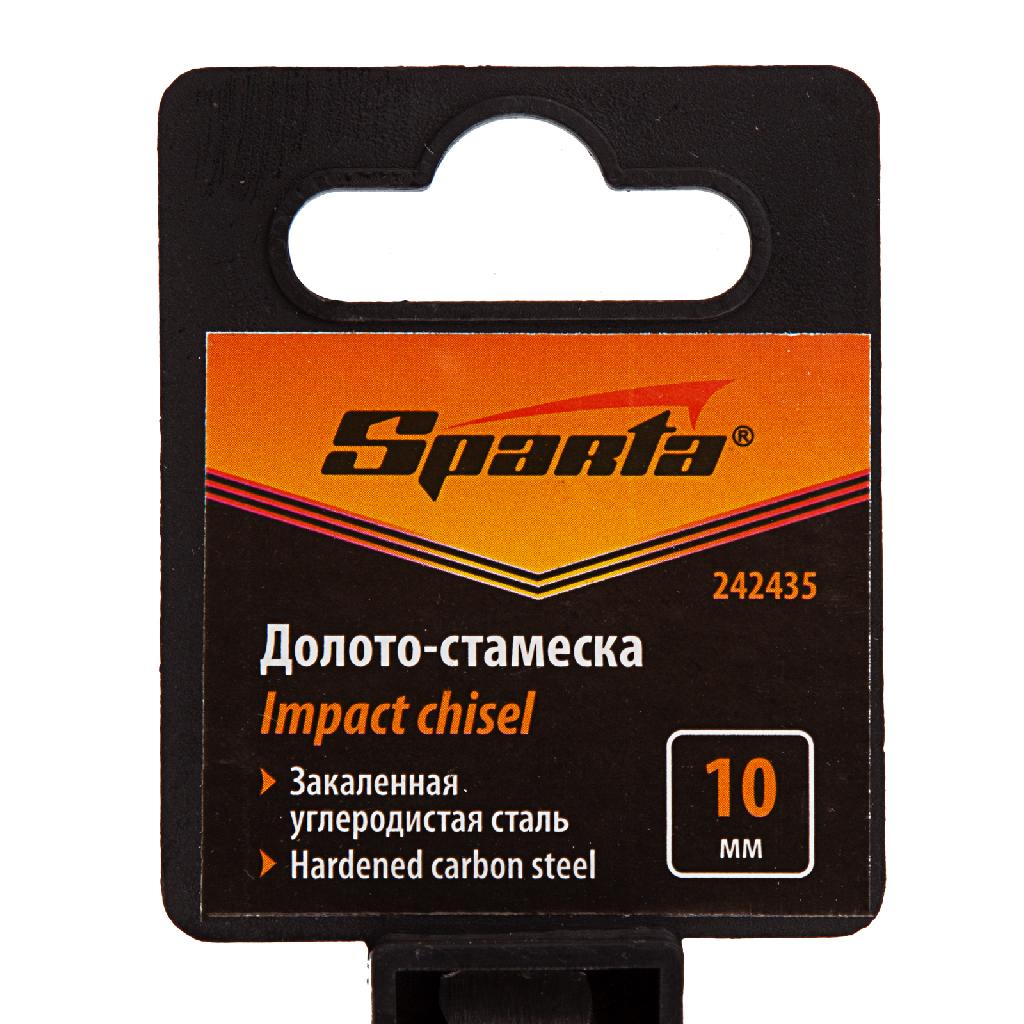 картинка Долото-стамеска 10 мм, деревянная рукоятка Sparta от ООО "Строительный Крепеж"