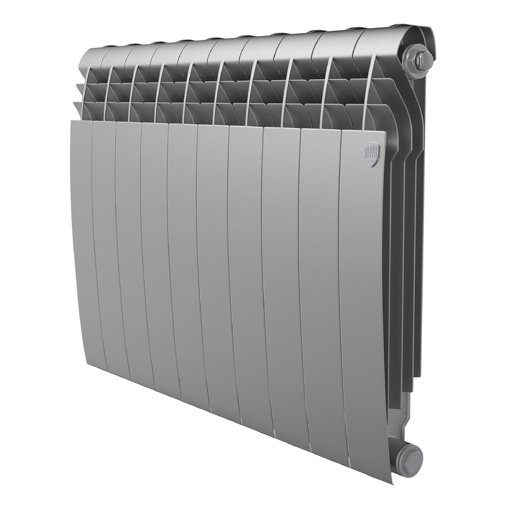 картинка Радиатор Royal Thermo BiLiner 500 Silver Satin - 10 секц. от ООО «Строительный крепеж»