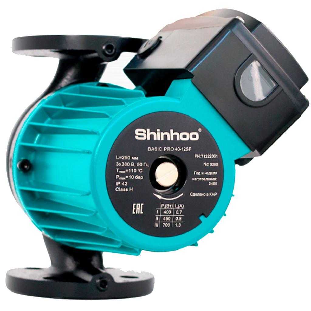 картинка Насос циркуляционный Shinhoo BASIC PRO 50-12SF (1×230В) от ООО «Строительный крепеж»