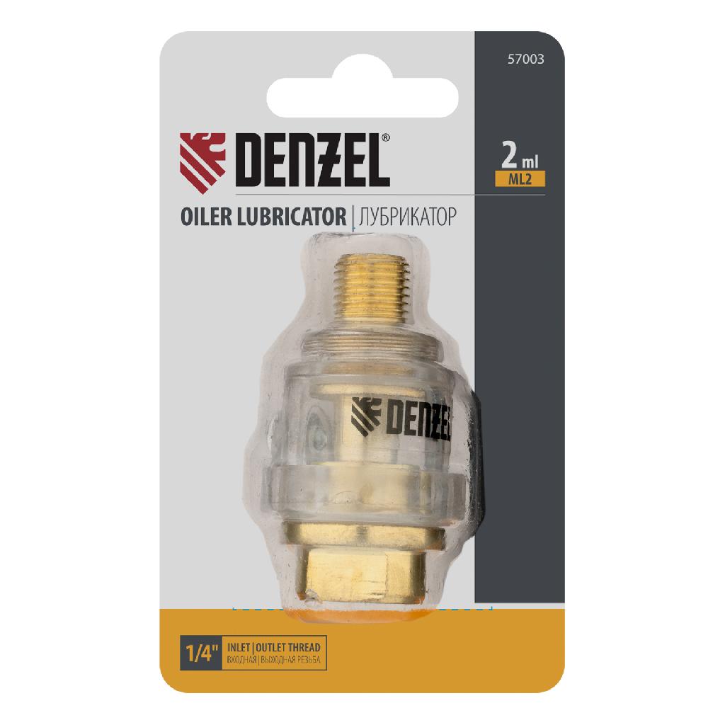 картинка Лубрикатор ML2, 10 бар, 1/4" Denzel от ООО "Строительный Крепеж"
