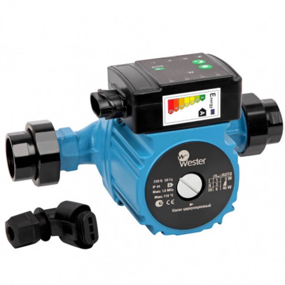 картинка Насос Wester WPE 25-60G (с гайками) от ООО «Строительный крепеж»