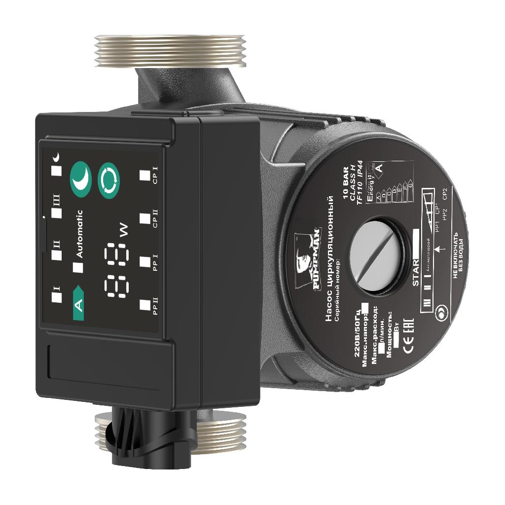 картинка Насос циркуляционный PUMPMAN STAR 25/6A-130 от ООО «Строительный крепеж»