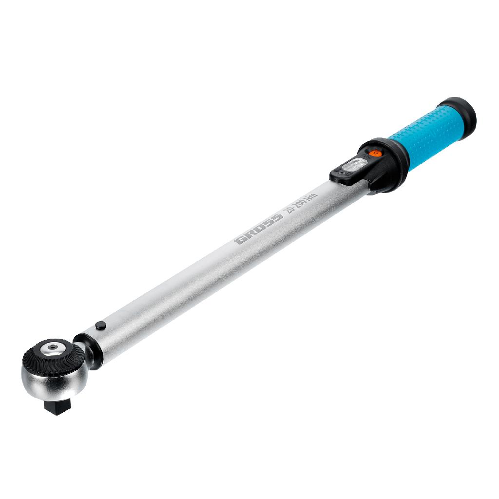 картинка Ключ динамометрический, 20-200 Нм, 1/2", CrV Gross от ООО "Строительный Крепеж"