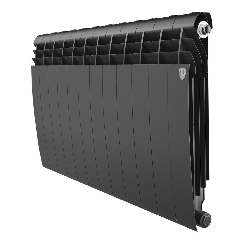 картинка Радиатор Royal Thermo BiLiner 500 Noir Sable - 12 секц. от ООО «Строительный крепеж»