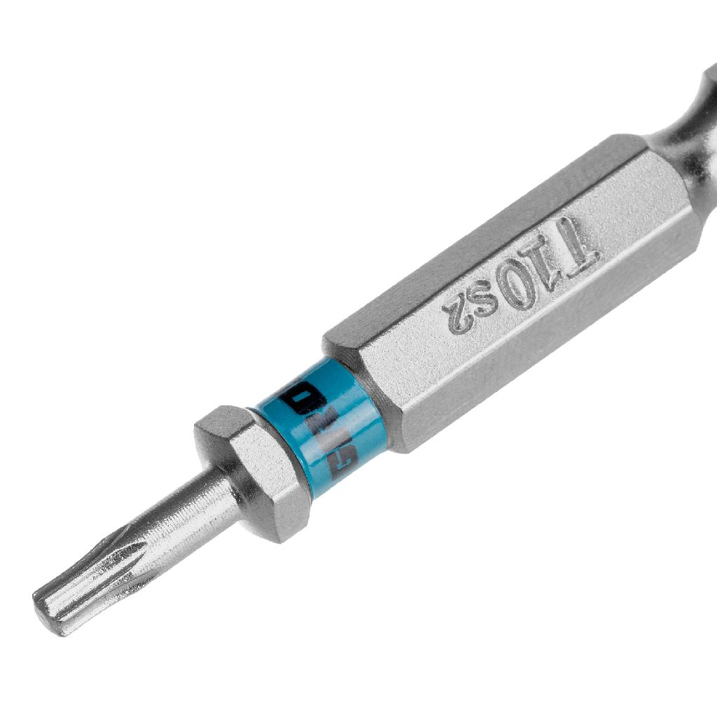 картинка Бита Torx 10х50мм, сталь S2, шестигр., 2 шт. Gross от ООО "Строительный Крепеж"