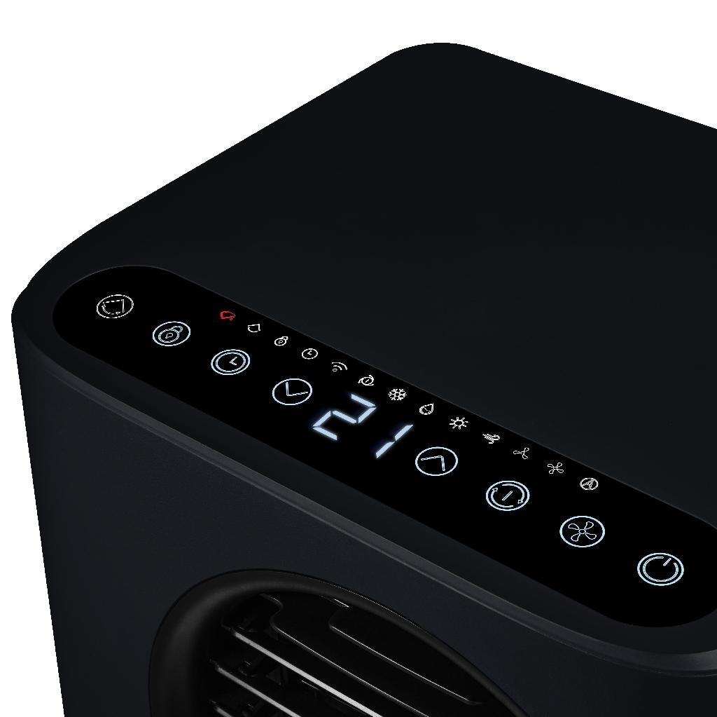 картинка Кондиционер мобильный Zanussi Eclipse ZACM-07 UPB/N6 Black от ООО «Строительный крепеж»