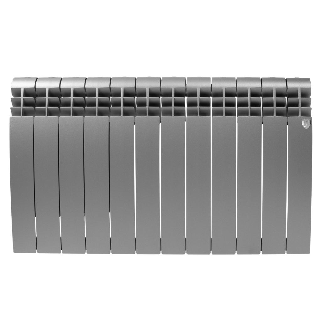 картинка Радиатор Royal Thermo BiLiner 500 Silver Satin - 12 секц. от ООО «Строительный крепеж»